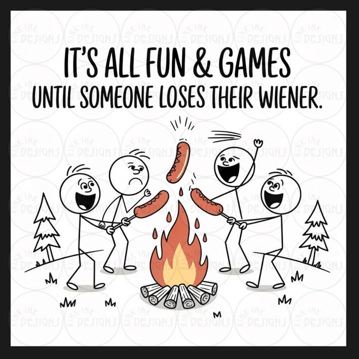 don’t loose your wiener Sticker/Magnet for wholesale by kink Ink Designs