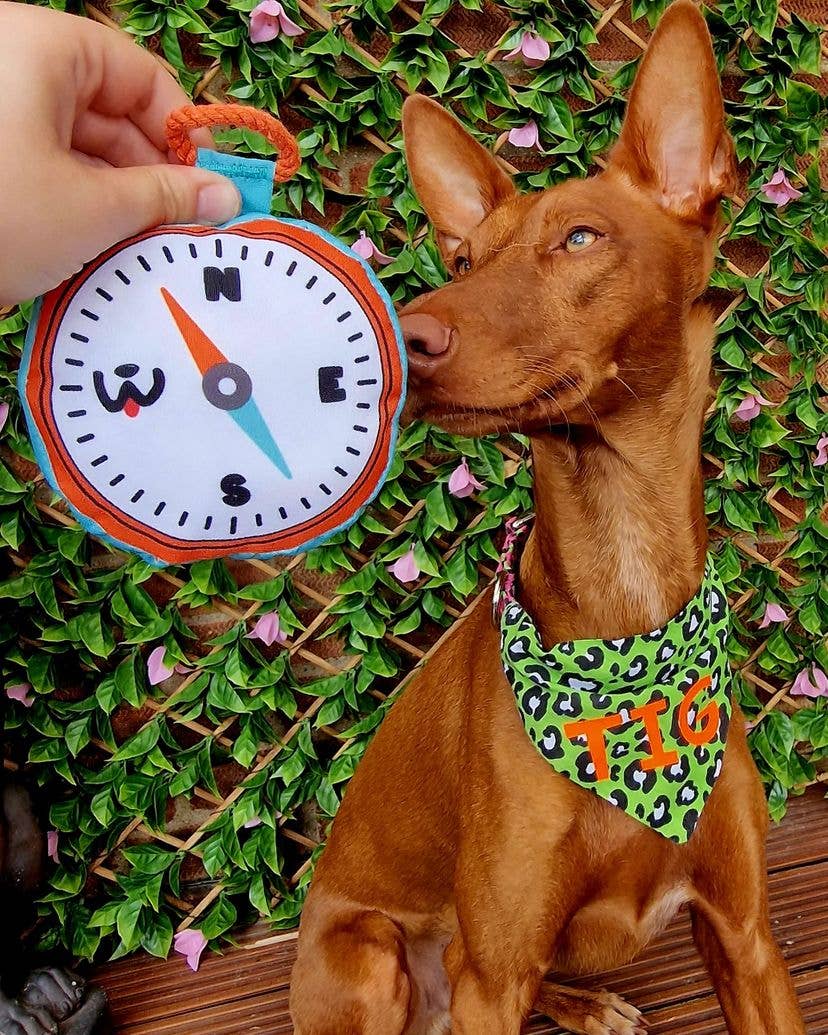 WufWuf - Wholesale Piepspeeltje - Hond - WufWuf Compass, piepend pluche hondenspeelgoed4