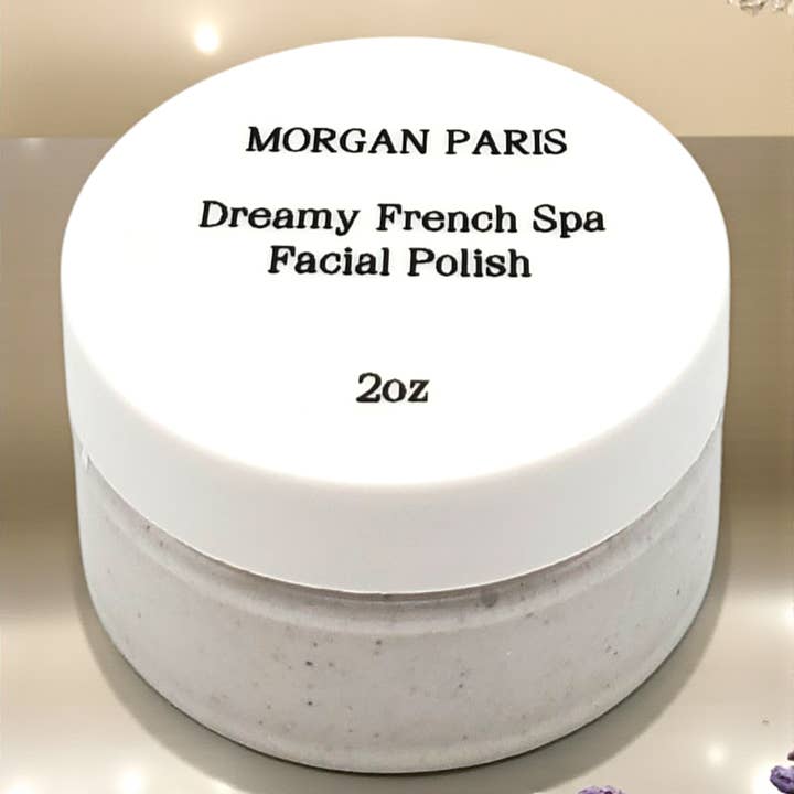 Morgan Paris Skin Boutique - Wholesale Facial Exfoliant/Scrub - Dreamy French Spa Facial Polish 2oz1