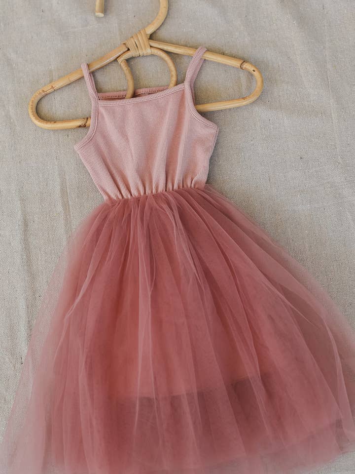 ntrl co. - Wholesale Dress – Kids - Ansley Tulle Dress1