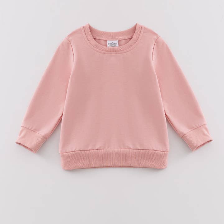 Little Trendy - Wholesale Sweatshirt - Kids - Children teenagers solid color cotton pullover sweatshirt5