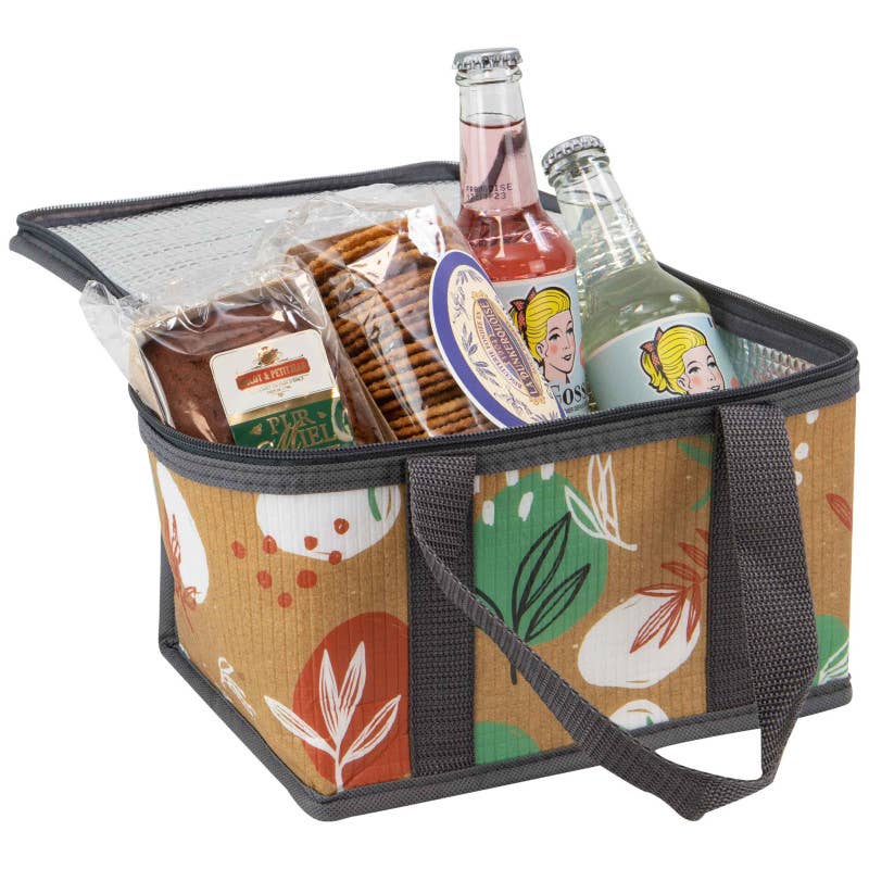 Deffrennes - Wholesale Cooler/Cooler Bag - Canyon rectangular brown cooler bag 24x16x15cm1