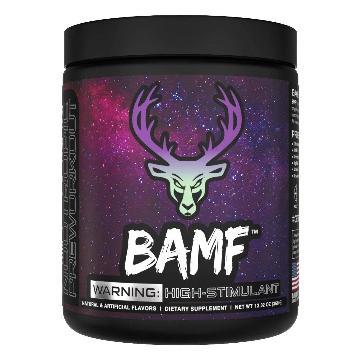 Campus Protein - Wholesale Protein/Superfood Powder - Bucked Up BAMF Pre Workout10