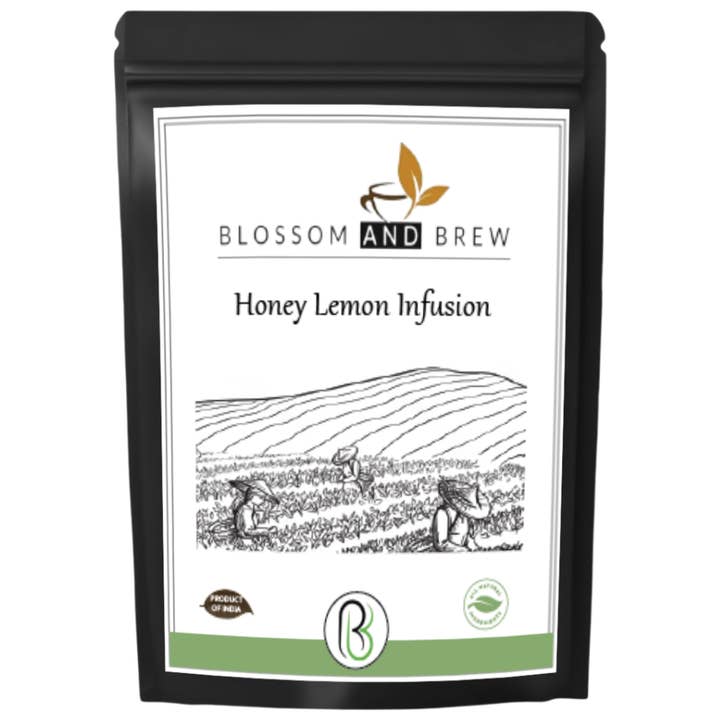 Blossom & Brew - Wholesale Loose Tea - Green Tea- Honey Lemon Infusion, Bright & Refreshing