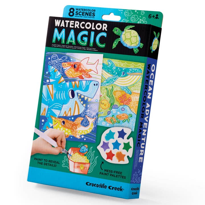 Watercolor Magic - Ocean Adventure for wholesale by Crocodile Creek Inc.