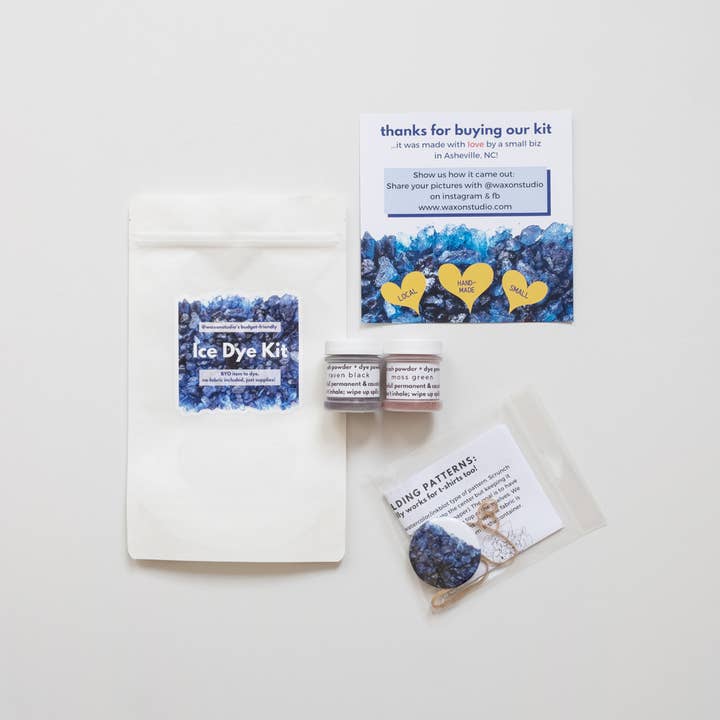 WAXON Batik & Dye Studio – Engroshandel DIY-hobbysæt – Ice Dye Budget Kit til perfekt hjemme is slips farvning