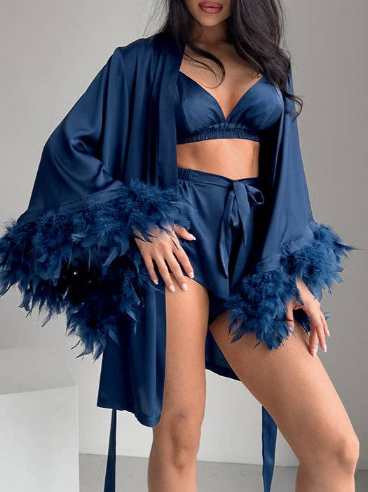 alberalkirk - Vente Haut et bas de pyjama – femme - Ensemble de Sommeil Plume Options Ultra Légères N5Z7860