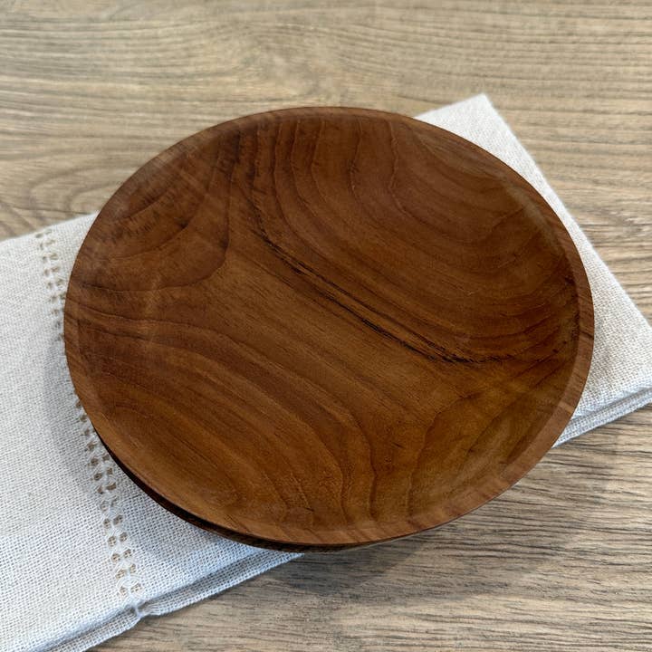 Vorspeisenteller aus Teakholz für den Großhandel von Ceto Home