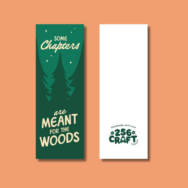 Certains chapitres sont destinés aux bois Marque-page fait main pour la vente par 256 Craft Co