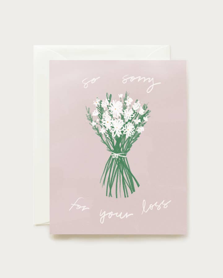 Collaborative - So Sorry For Your Loss Card for wholesale by Our Heiday