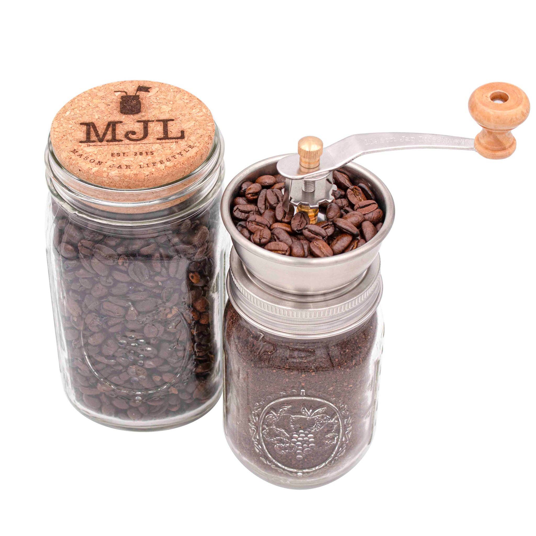 Mason Jar Lifestyle - Wholesale Coffee Grinder - Coffee and Spice Grinder Lid for Mason Jars10