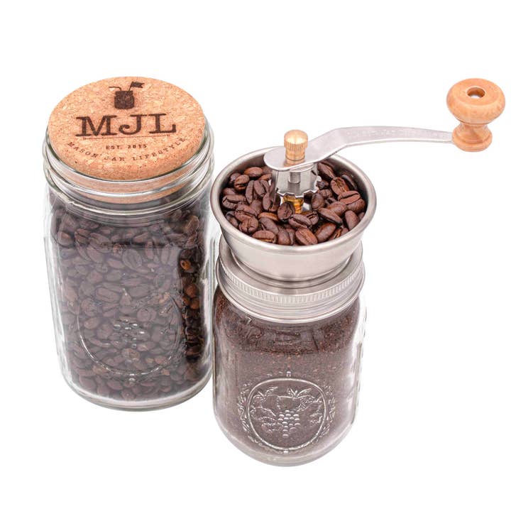 Mason Jar Lifestyle - Wholesale Coffee Grinder - Coffee and Spice Grinder Lid for Mason Jars10