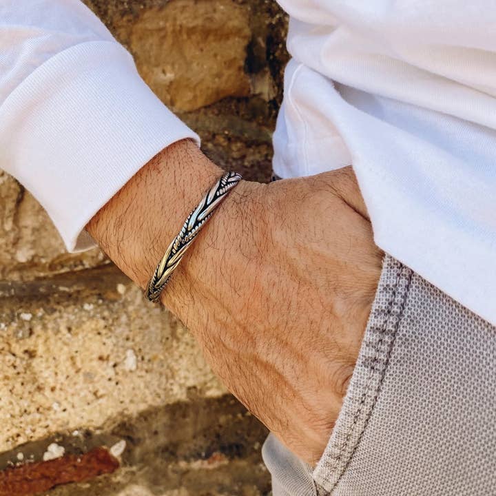 Christina Christi - Wholesale Bangle Bracelet - Stainless Steel Mens Bracelet