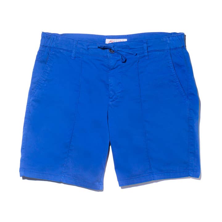 Chino Shorts w/ Drawstring Waist - Blue for wholesale by EIGHT X
