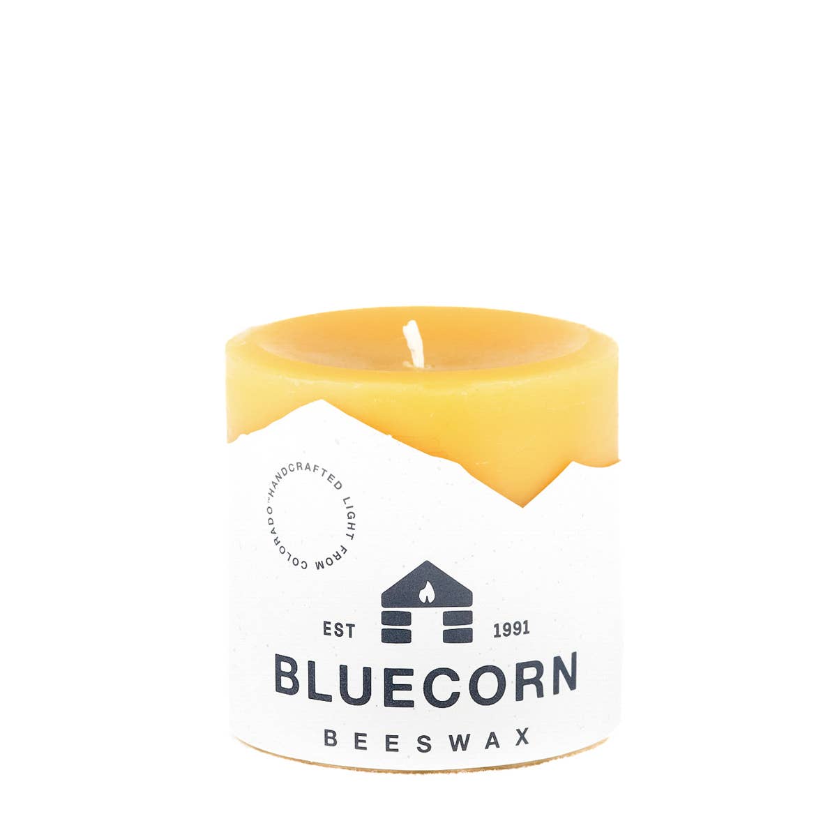 Bluecorn Candles - Vente Bougies piliers - Bougies Pilier en Cire d'Abeille Pure – Fait Main aux États-Unis3