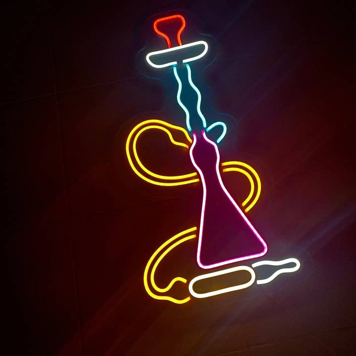 CityNeon - Wholesale Neon Sign - LED Hookah Neon Light - Hookah Set Bar Sign for Cafe3