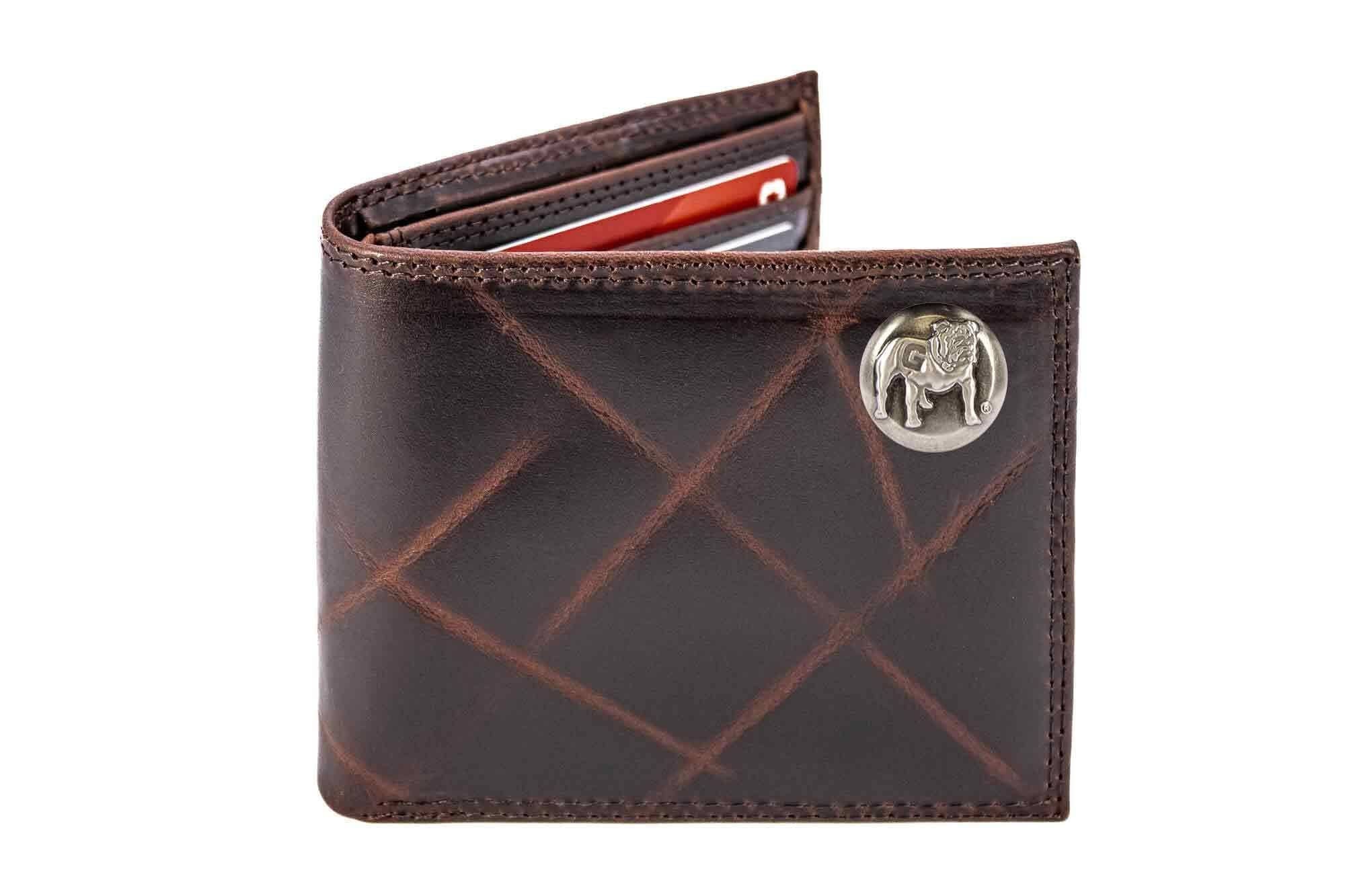 Zep-Pro - Wholesale Wallet - Men's - Georgia Bulldogs Men's Collegiate Bifold Leather Wallet.1