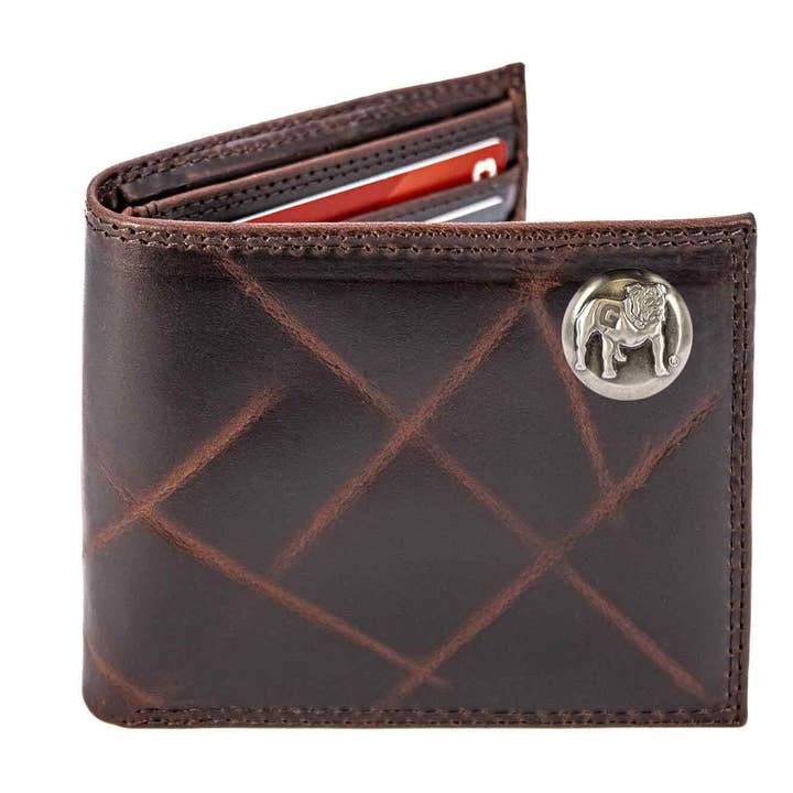 Zep-Pro - Wholesale Wallet - Men's - Georgia Bulldogs Men's Collegiate Bifold Leather Wallet.1