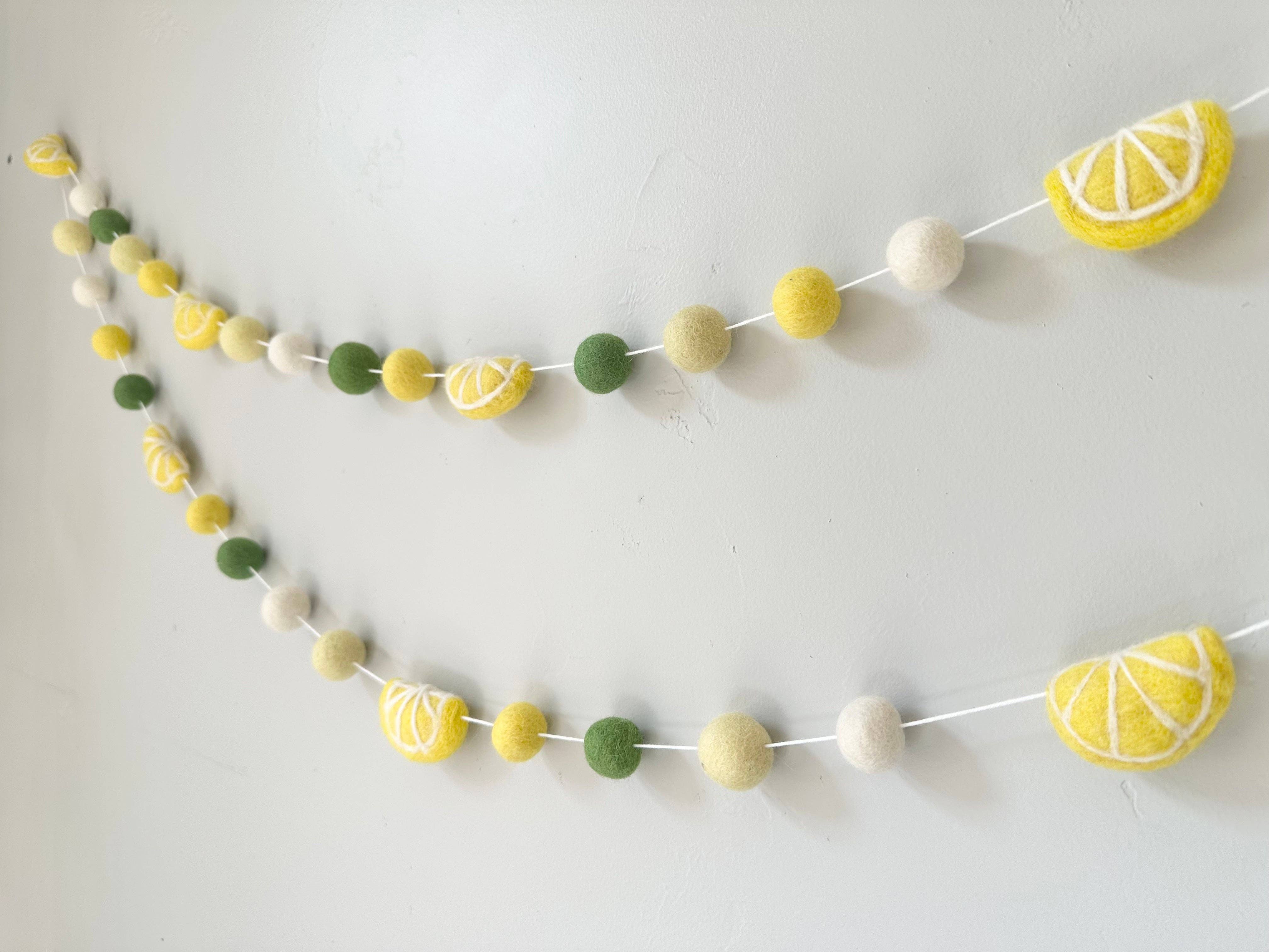 Wool Jamboree - Wholesale Bunting/Garland - Lemonade Garland6