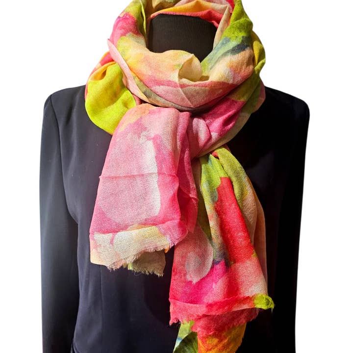 Happy Lona - Wholesale Scarf - Women's - Bloom Brush16