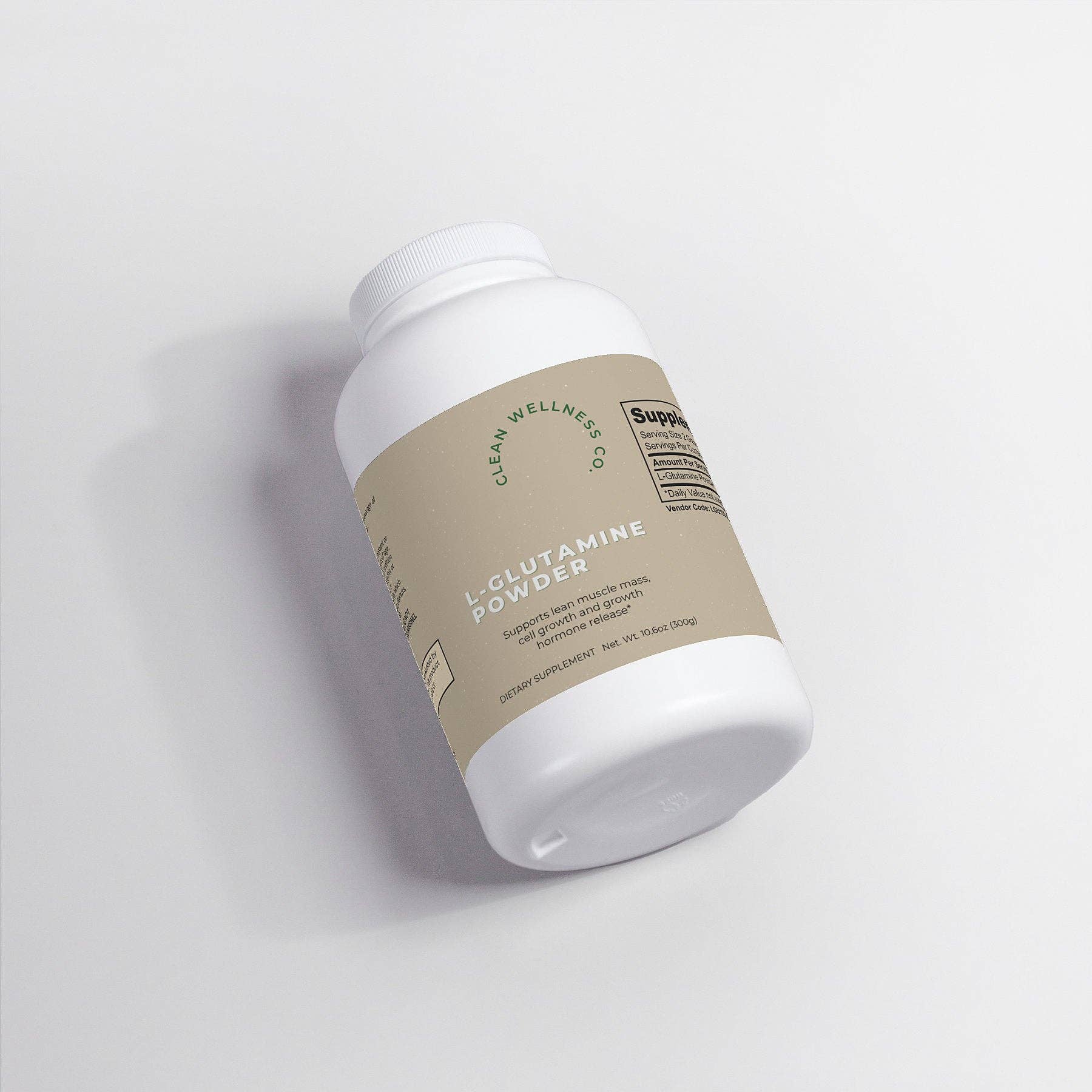 Clean Wellness Co – wholesale Protein/superfood powder – L-Glutamine Powder1