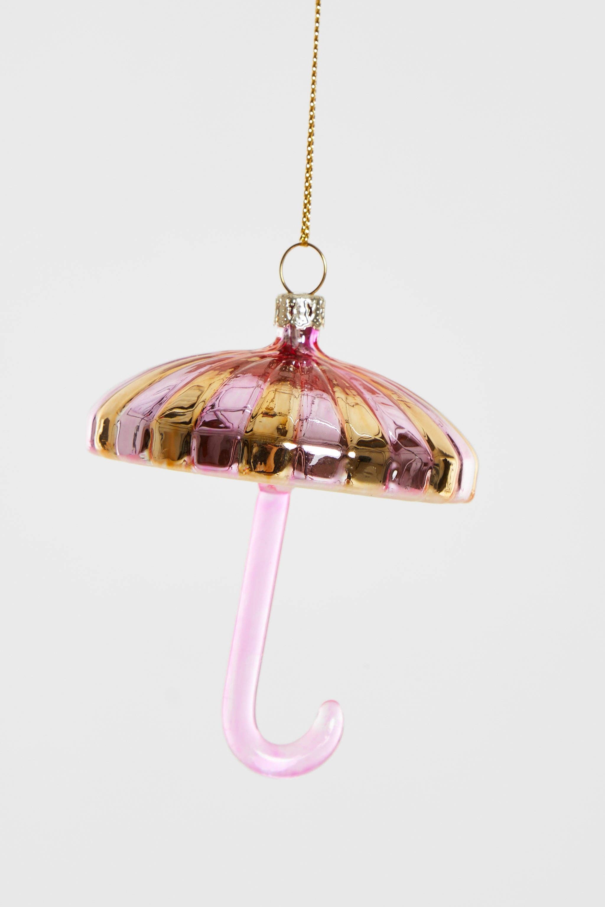 Yup in de boom - Vendita all'ingrosso Decorazione - Ornamento Ombrello Oro-Rosa0