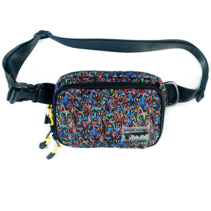 Sipsey Wilder - Wholesale Belt Bag - Women's - Cool Cats Wally Pack5