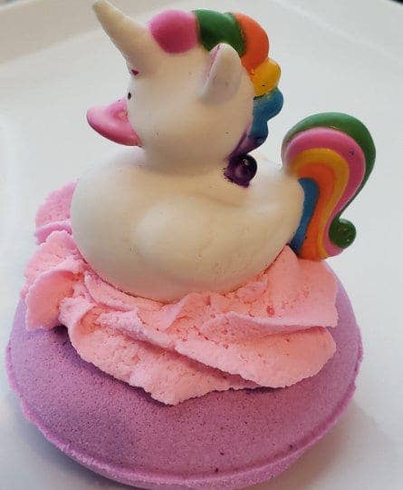 Fizz Bizz - Wholesale Bath Bomb/Fizz - Unicorn Rubber Duck Bath Bomb, Unicorn, Bath Bomb