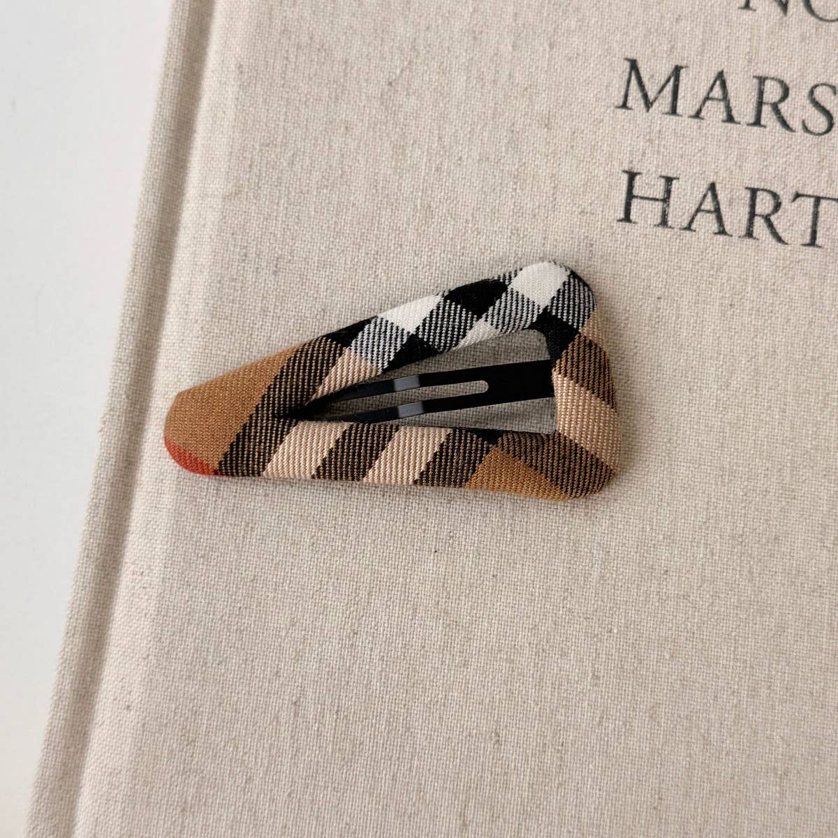 ACCITY - Wholesale Scrunchie - Women's - Starry Fabric Scrunchie Triangle Hair Clip_CWAHA081473