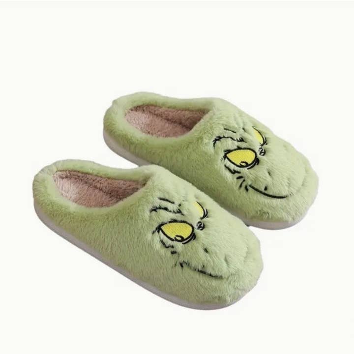 Assorted Christmas Themed Slip-on Slippers - HATO for wholesale on Faire