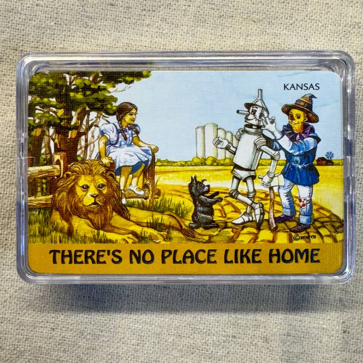 OZ2-Kansas "No Place Like Home" Playing Cards for wholesale by Avery Postcards and Gifts
