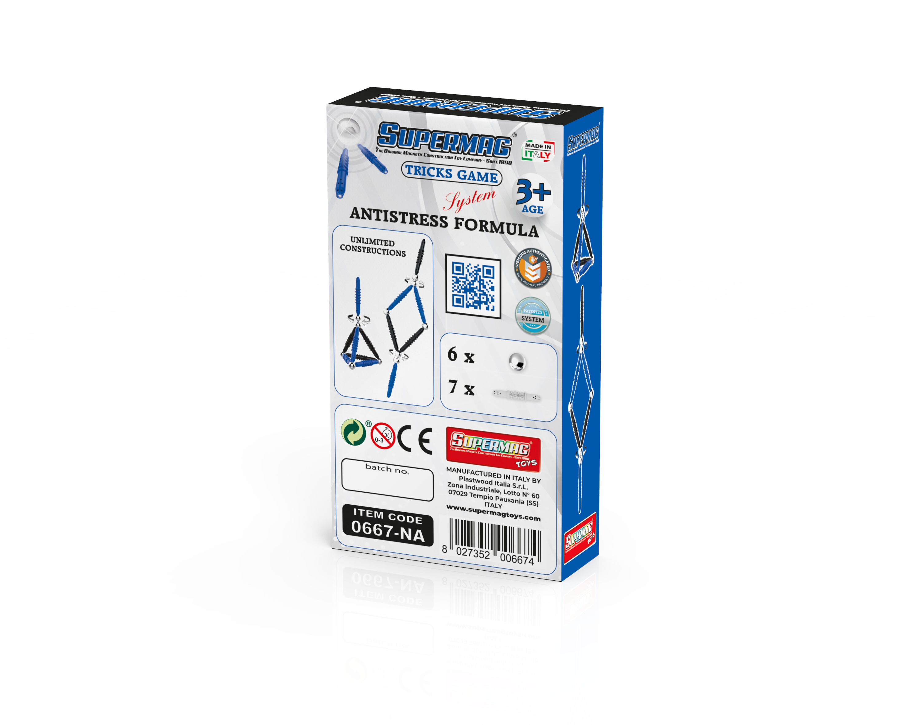 Plastwood Italia - Supermag Toys - Wholesale Classic Toy - Kids - SUPERMAG TRICK GAME SYSTEM - FULL COUNTER DISPLAY18