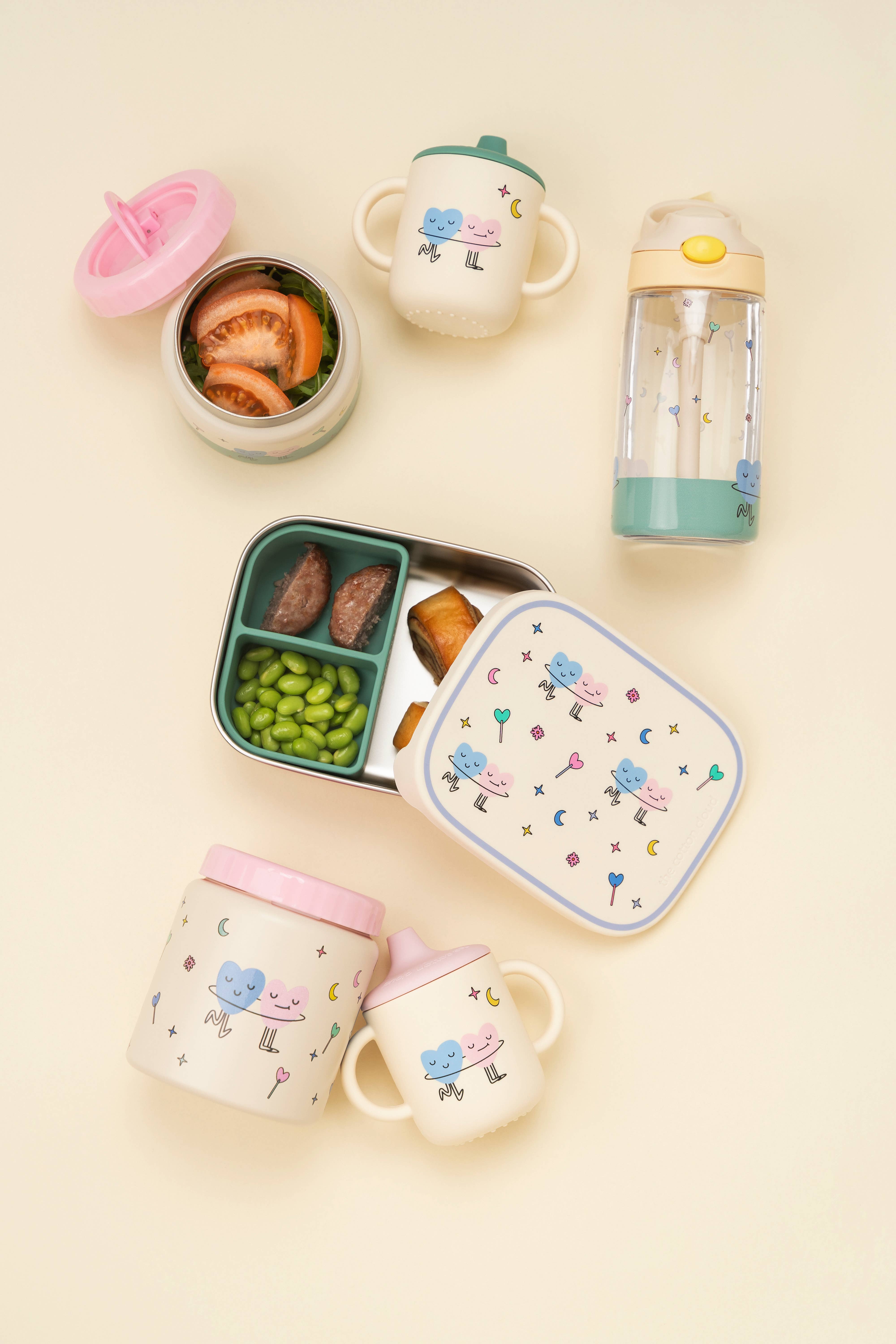 the cotton cloud - Wholesale Water Bottle - Insulated Stainless Steel Bottle for Kids Dancing Hearts8