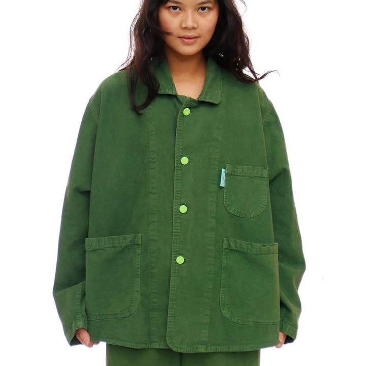 meals - Wholesale Jacket – Unisex - Kale Forager Coat2