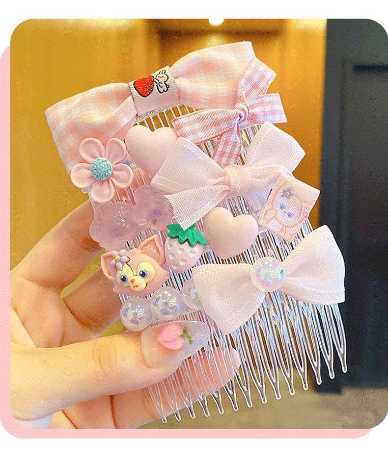 KiddieKickz - Wholesale Hair Clip - Kids - Children's Hairpin Comb Girl's Headdress 3pcs/set11