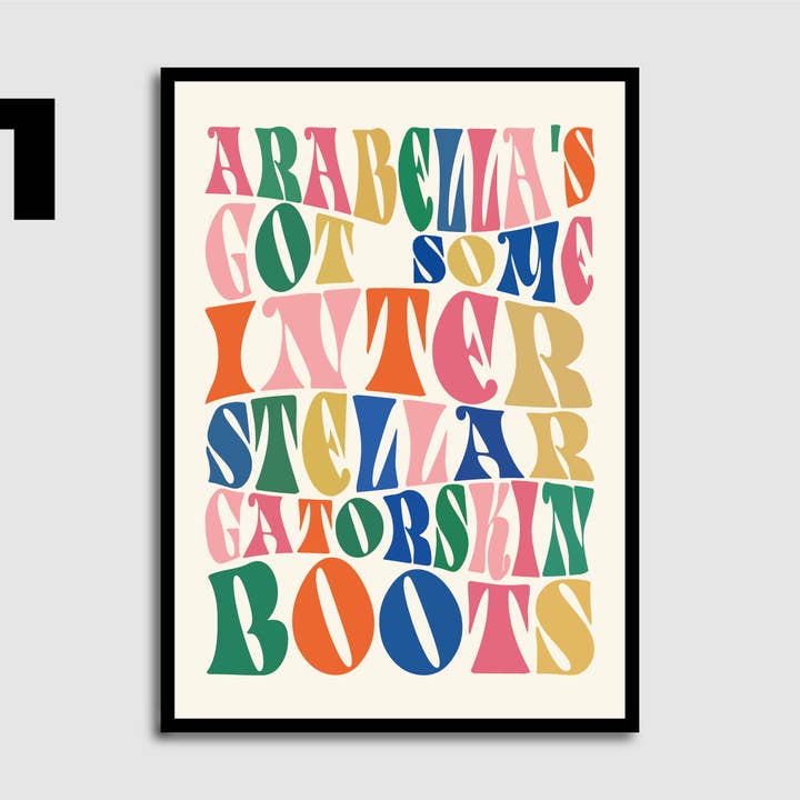 Arabella Print for wholesale by Blank Wall Alt