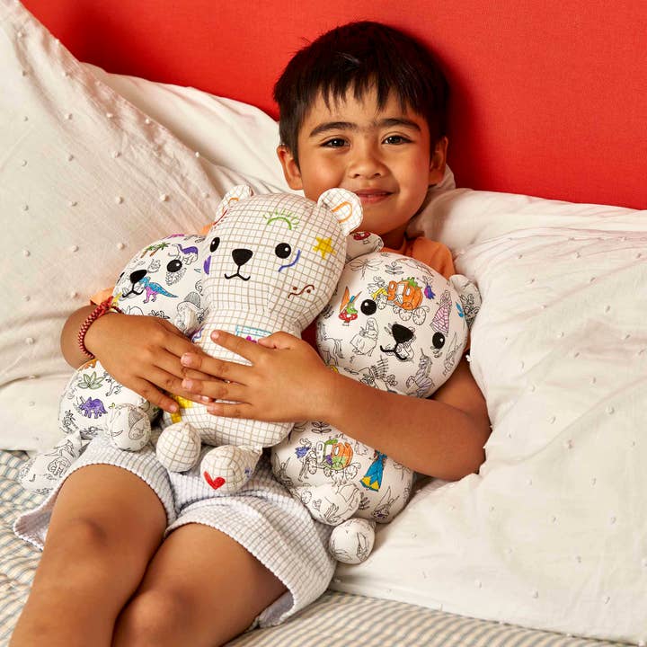 eatsleepdoodle - Wholesale Stuffed/Plush Toy - Kids & Baby - Color in & doodle Artie Bear7