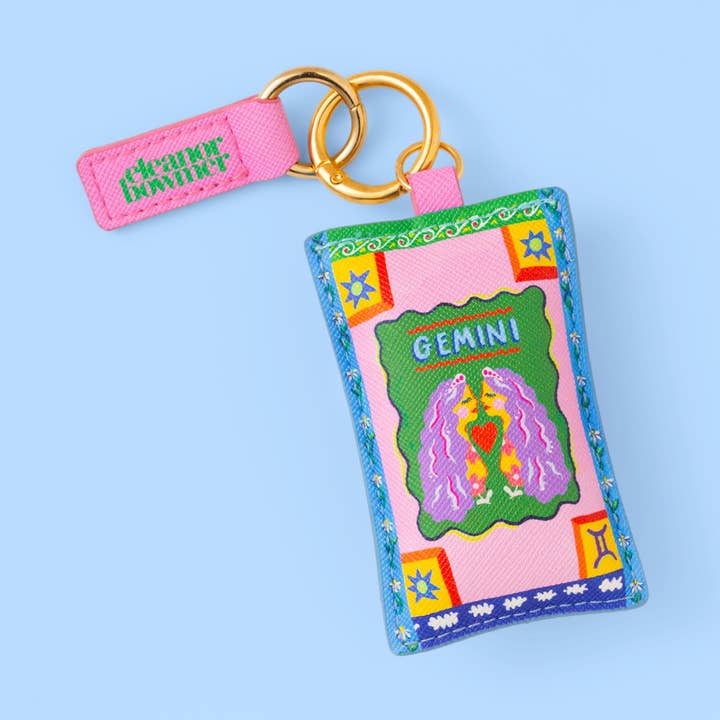 Portachiavi Zodiacale Gemelli per la vendita all'ingrosso da parte di Eleanor Bowmer