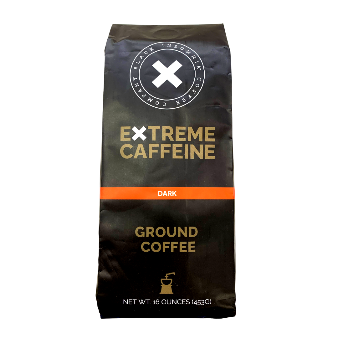 Black Insomnia Coffee Dark Roast - Extreme Caffeine