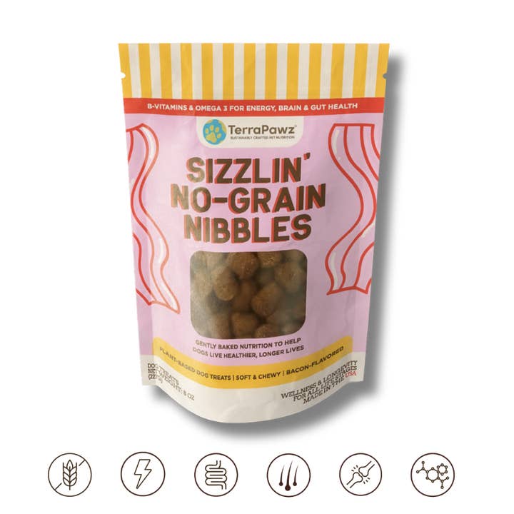 Sizzlin' No-Grain Nibbles 6-pack (48-oz) for wholesale by TerraPawz
