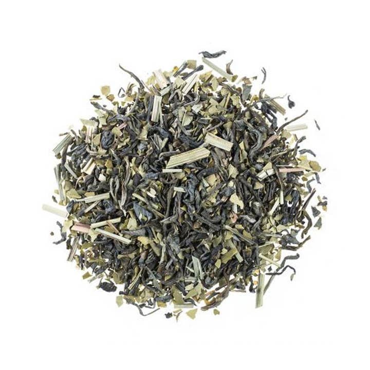 Thé vert parfumé maté citronnelle - Green Zest BIO - Teatower BE-BIO-01 pour la vente par Teatower