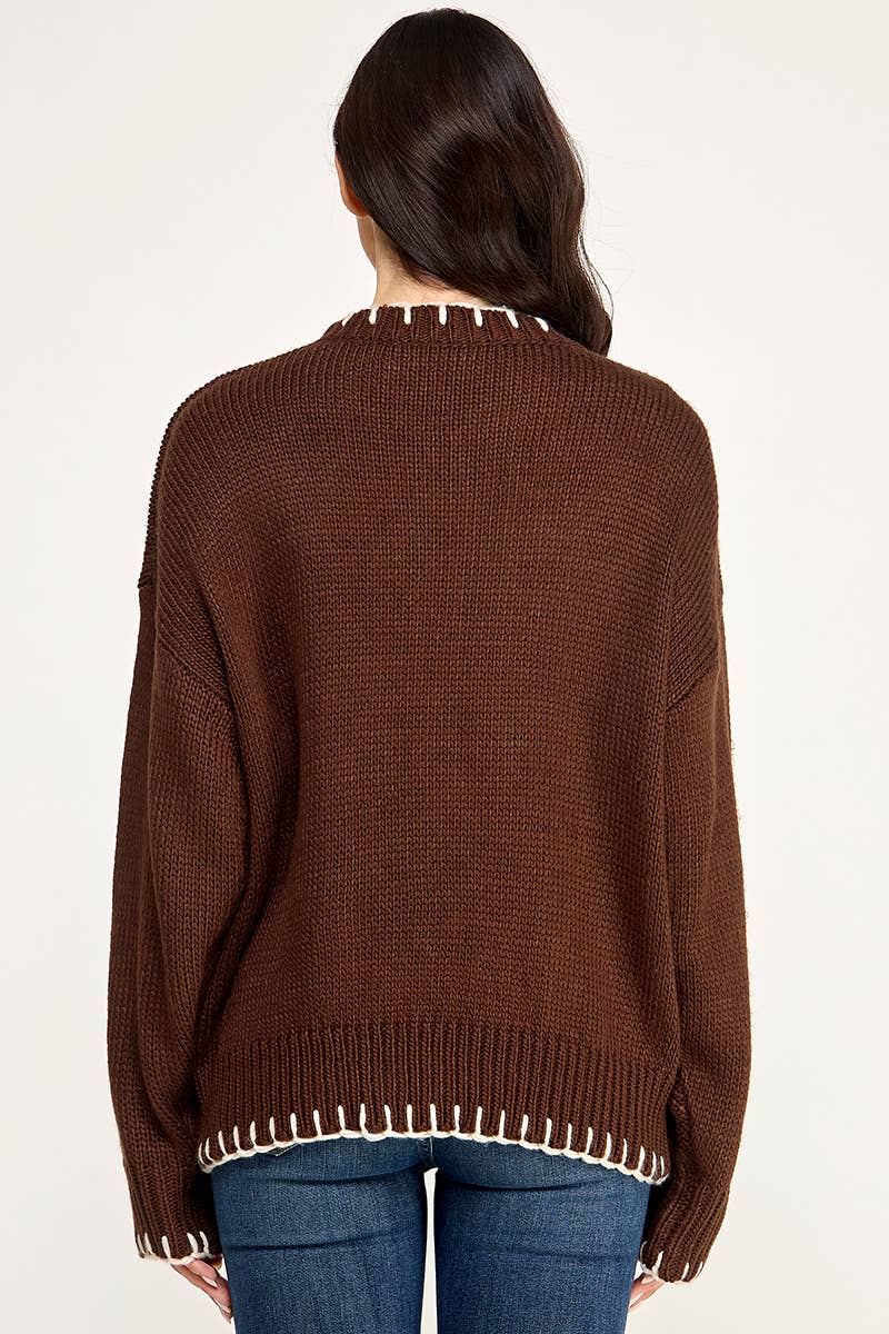 Sweet Generis - Wholesale Knit Sweater - Women's - MY LOVELY LOBSTER CASUAL PULLOVER SWEATER44