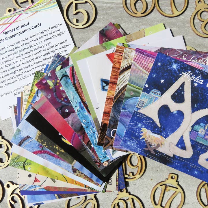 Namnen på Jesu bönekort för wholesale av Harlequin Arts