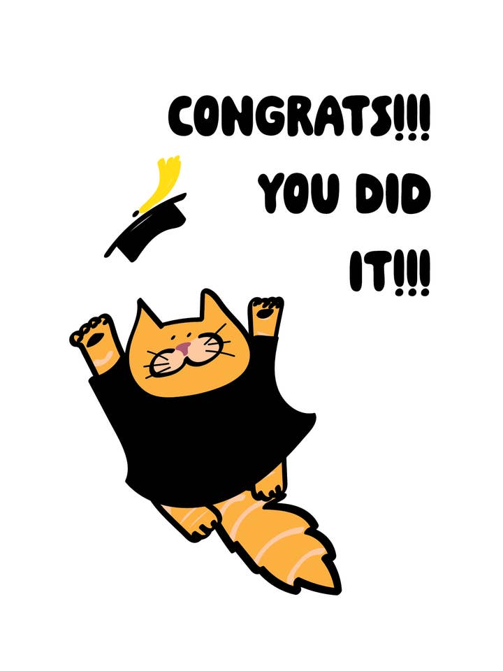 Cheddar Kandidater lykønskningskort for engroshandel hos Harmony Art Shop