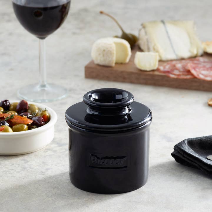 The Original Butter Bell® Crock - Vente Beurriers - La mijoteuse Butter Bell® originale - Café Midnight Black1