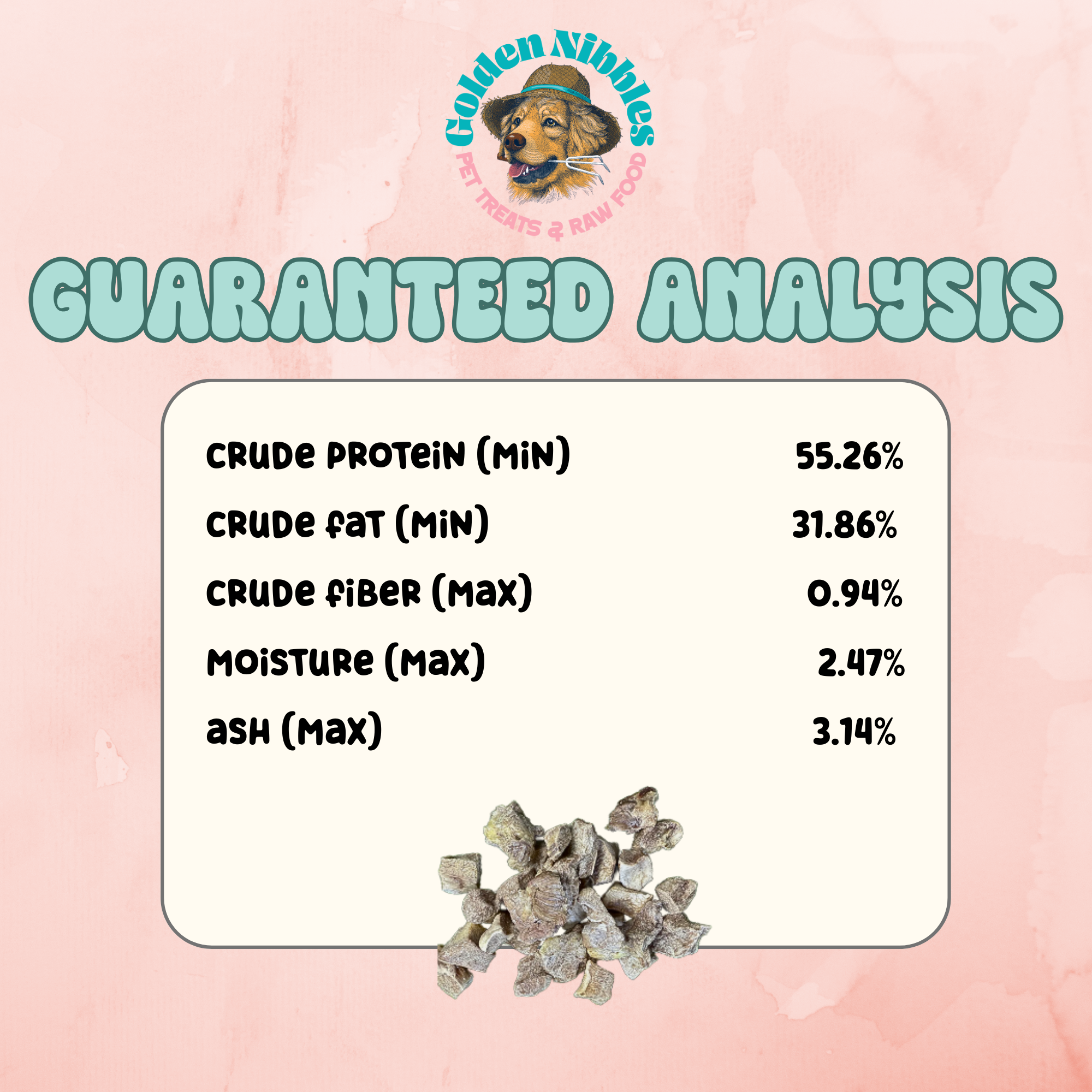 Golden Nibbles - Wholesale Pet Treats - Dog - Pork Tongue - 3oz Bag - Freeze-Dried Treat for Dogs & Cats6