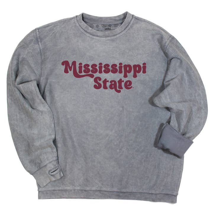 Kickoff Couture - Wholesale Graphic Sweatshirt - Women's - Pep Rally Corded Crew - NCAA Licensed1