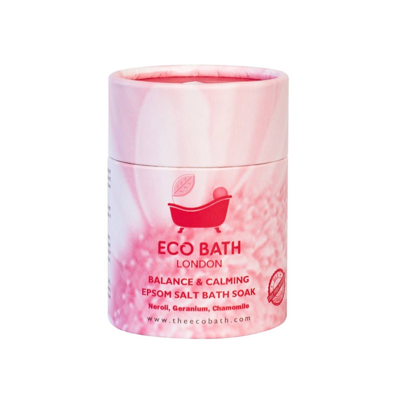 Eco Bath London - Venta al por mayor Gel/espuma de baño - Jabón de baño Eco Bath London Balance and Calming con sal de Epsom, tubo7