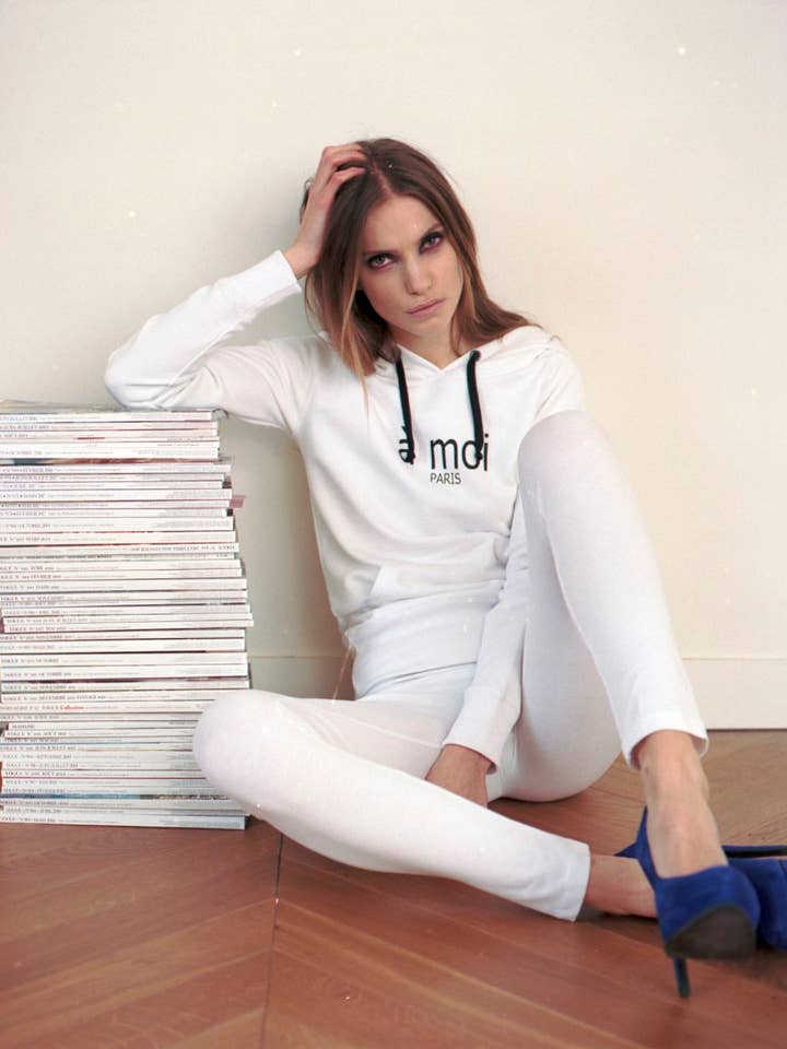 Sweatshirt Logo for engroshandel hos A MOI PARIS