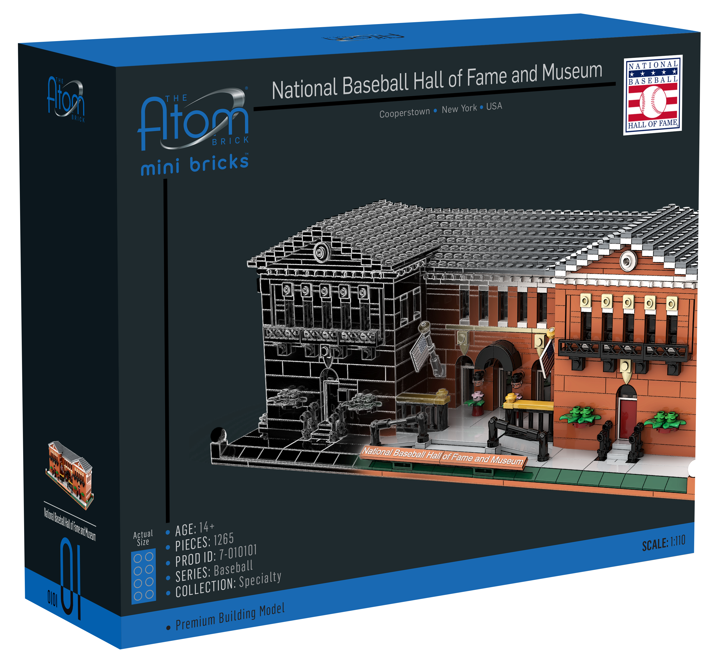 The Atom Brick - Wholesale Building Set - Kids - National Baseball Hall of Fame and Museum2